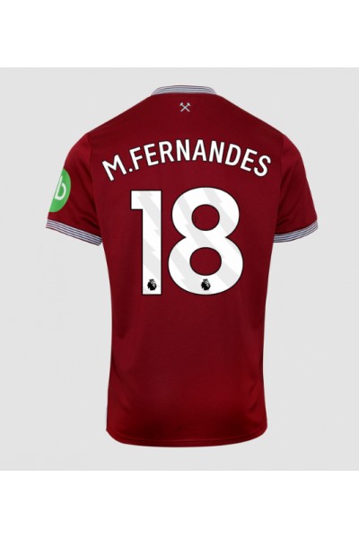 West Ham United Mateus Fernandes #18 Jalkapallovaatteet Kotipaita 2025-26 Lyhythihainen West Ham United Mateus Fernandes #18 Jalkapallovaatteet Kotipaita 2025-26 Lyhythihainen